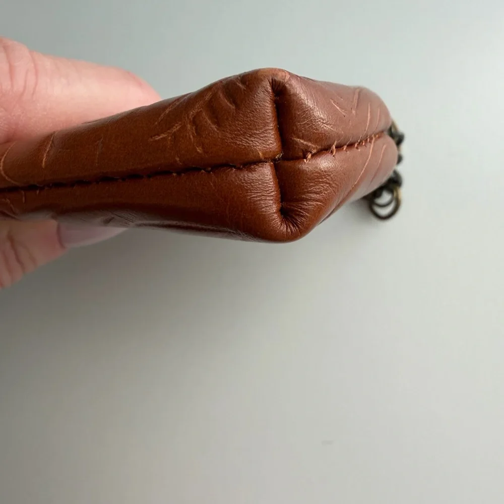 Patricia Nash Leather Borse Coin Purse in Florence Tan